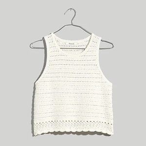 NWT Crocheted Sweater Tank